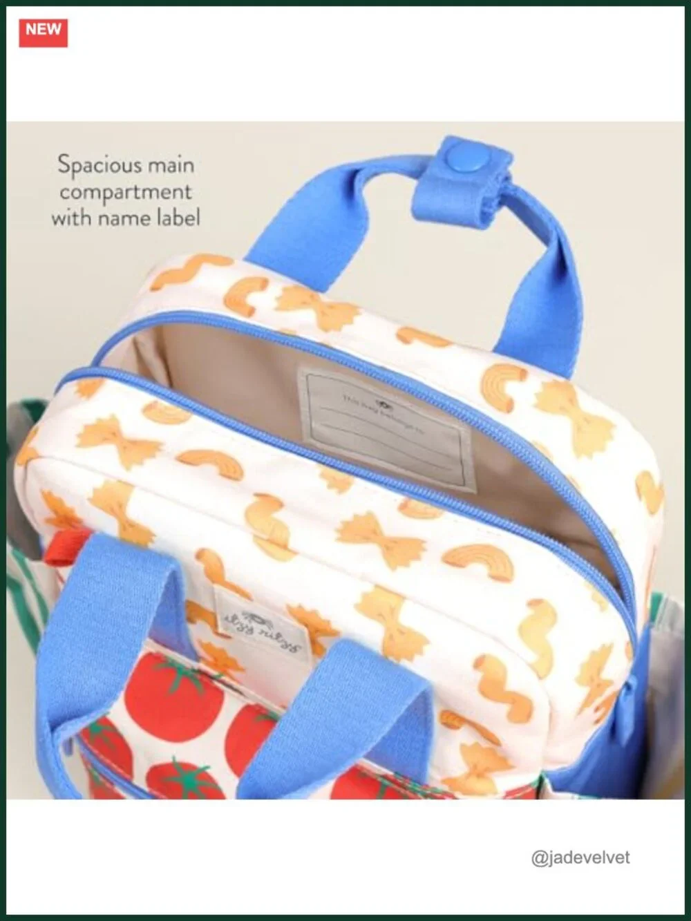Toddler Backpack Daycare Bag with Wipeable Interior Adjustable Straps